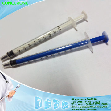 Luer Slip Disposable Syringe 1ml